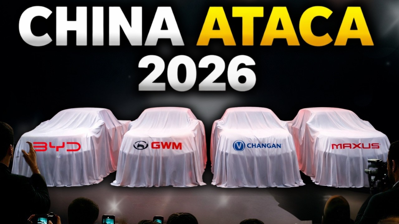 CHINA LANZA sus 4 Nuevas Pickups 2026 que PONEN EN JAQUE a Todo el Mercado