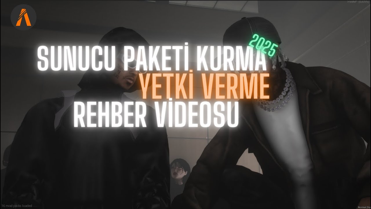Sunucu paketi kurmak, yetki vermek nasıl yapılır? | FiveM 2025 #fivemrehber