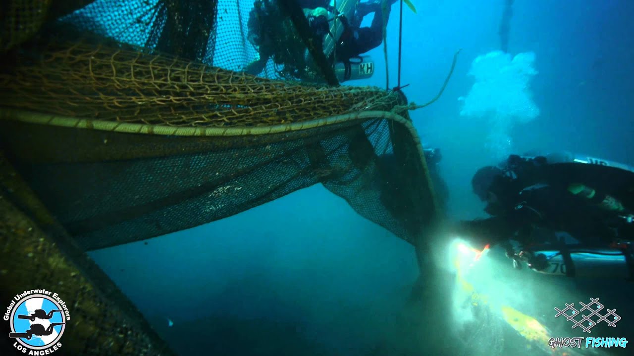 Infidel Fish-Net Clean-up, November 2013 - ghostdiving.org