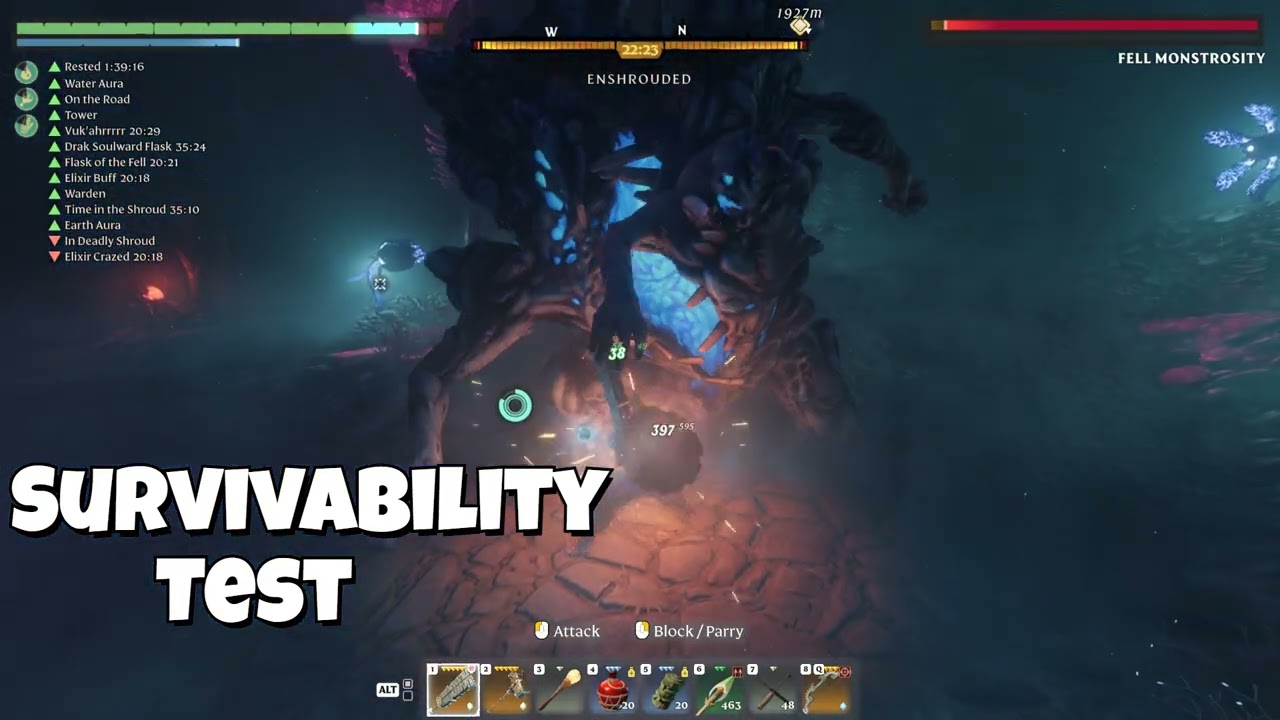 Enshrouded Immortal Tank Build