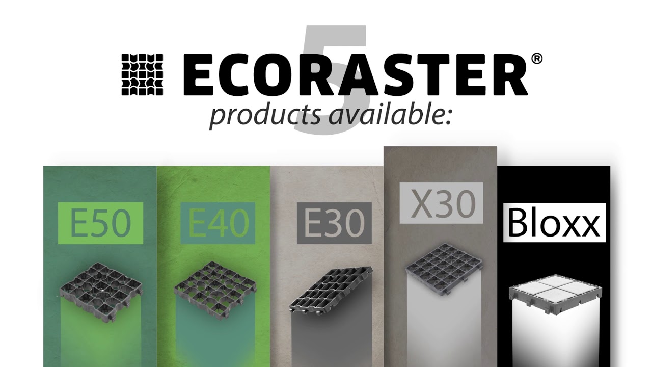 Ecoraster - Product Lineup