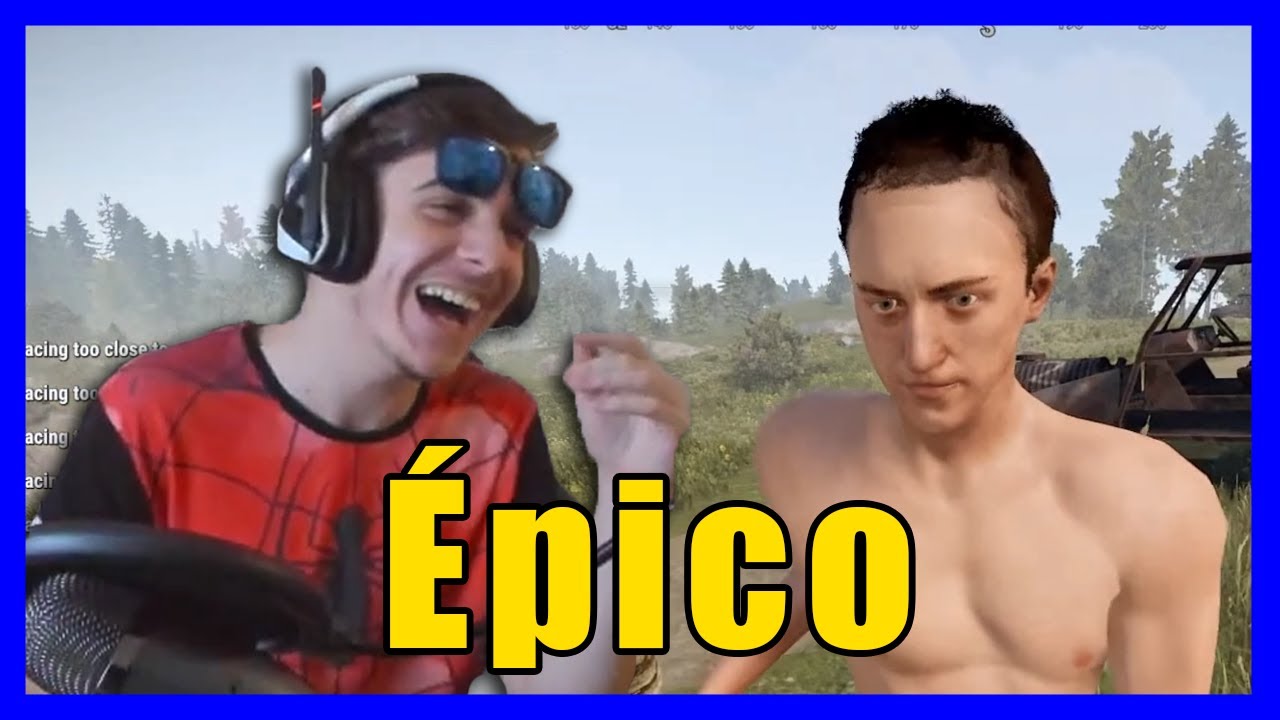 MagoRichard intentando de sobrevivir en el Rust