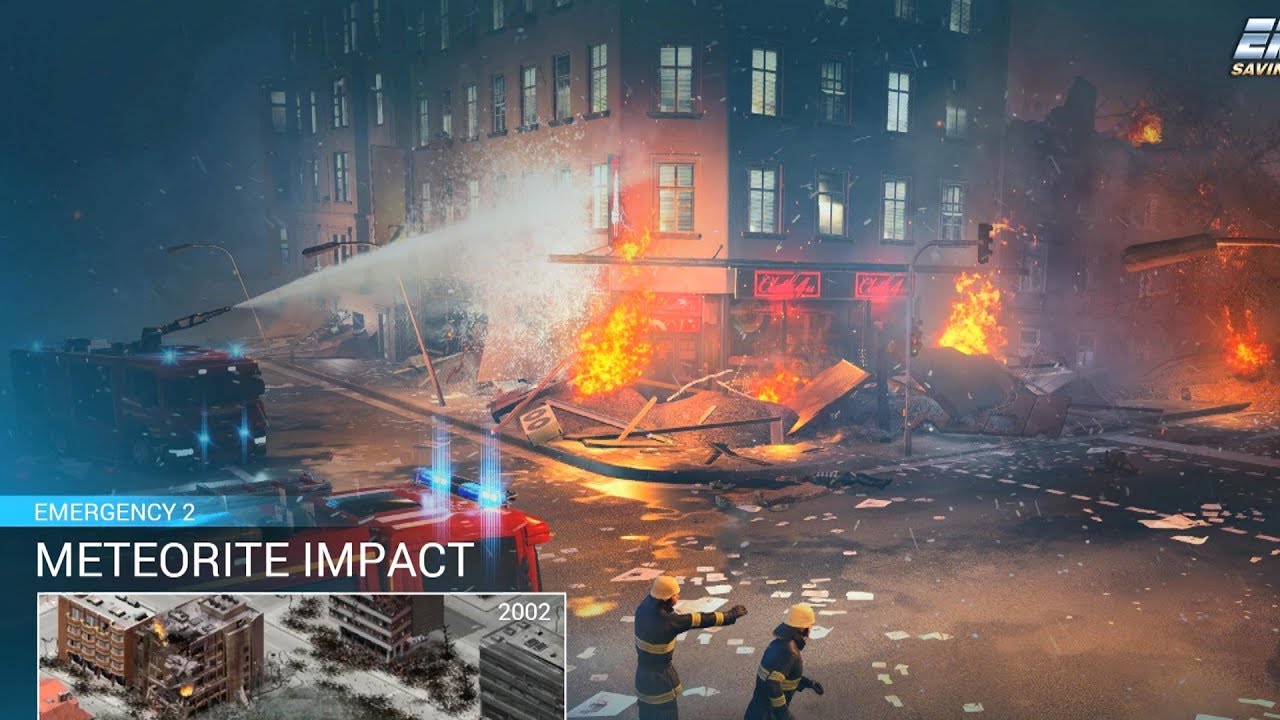 Emergency 20 (2018) - Meteorite Impact! Gameplay 4K