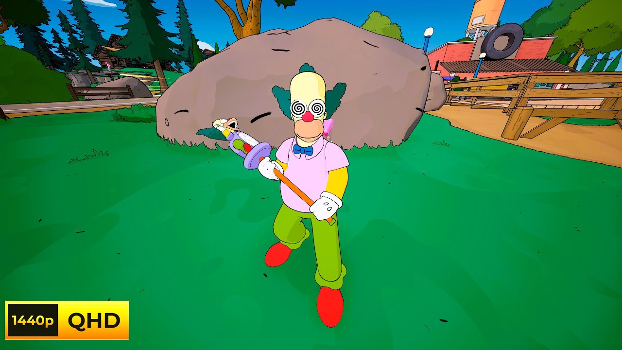 Fortnite Krusty the Clown Skin Gameplay! Ranked Zero Build (QHD 120FPS)