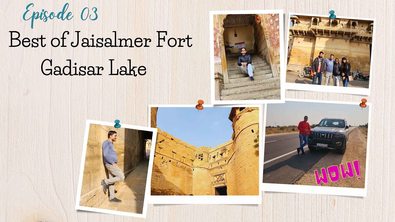 Jaisalmer Fort with Guide | Gadisar Lake | Best places to go | #subodhthewanderer#travel #jaisalmer