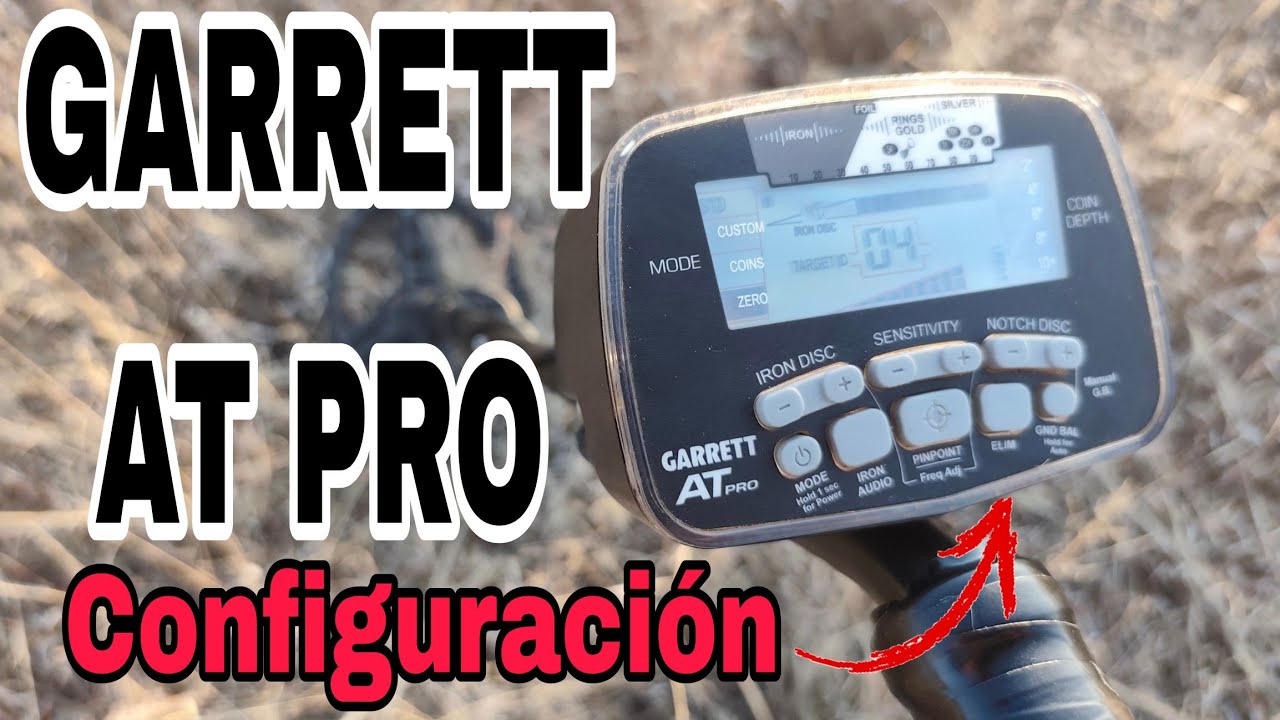✅Detector de Metales GARRETT AT PRO🪏✅