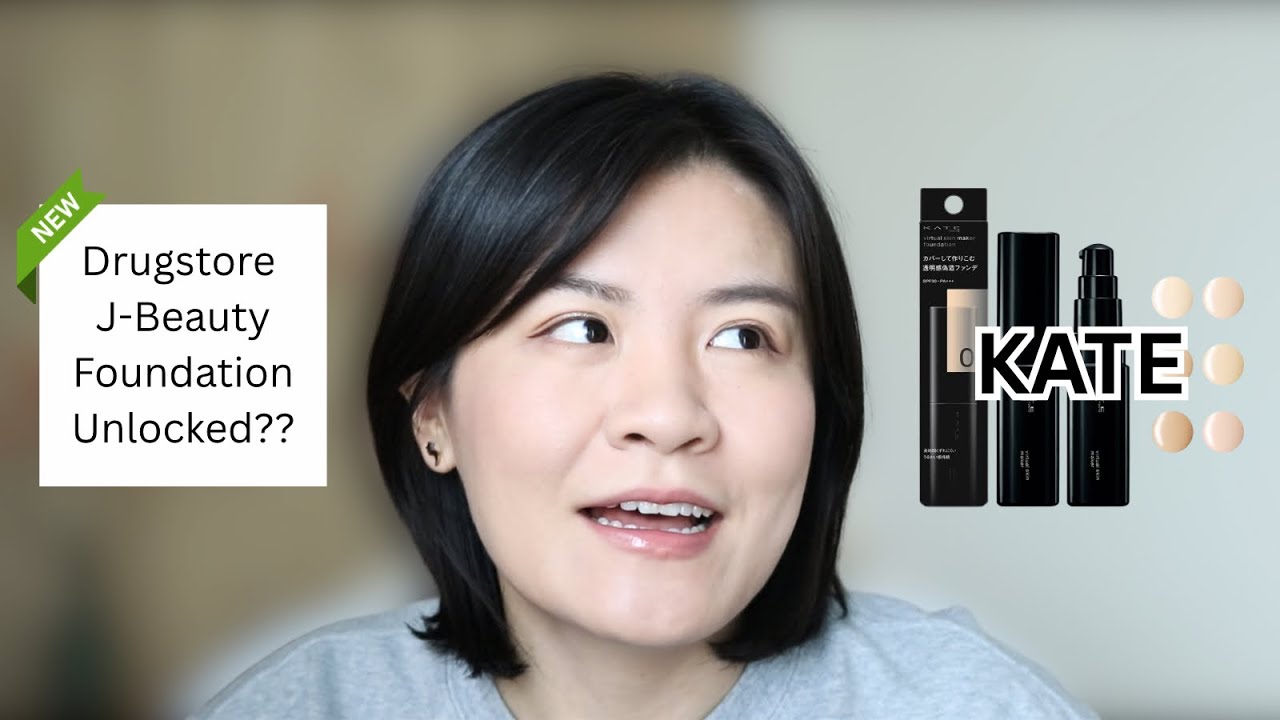 ✨Аптечный магазин J-Beauty✨Обзор и тест тонального крема Kate Virtual Skin Maker