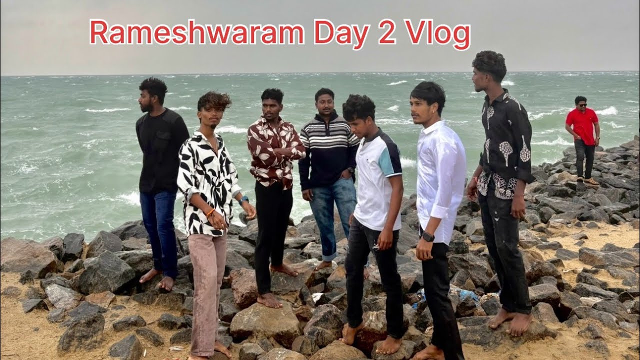 Day 2 Rameshwarm & Dhanushkodi full vlog watch it guy’s full entertainment #travel #youtube #vlog ❤️