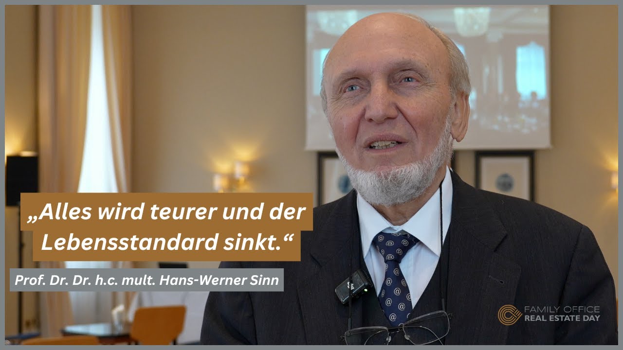 Deutschlands Wirtschaft am Abgrund? Hans-Werner Sinn über die Krise & was die Politik jetzt tun muss