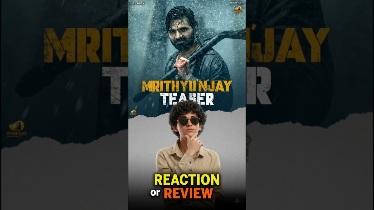 MRITYU'N'JAY TEASER TELUGU REVIEW #sreevishnu ##vishnuvinyasam #mrithyunjay #movieupdate #tesear