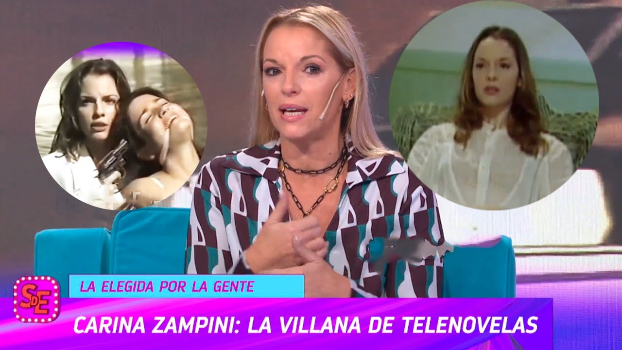 Carina Zampini, una gran villana de telenovelas: 