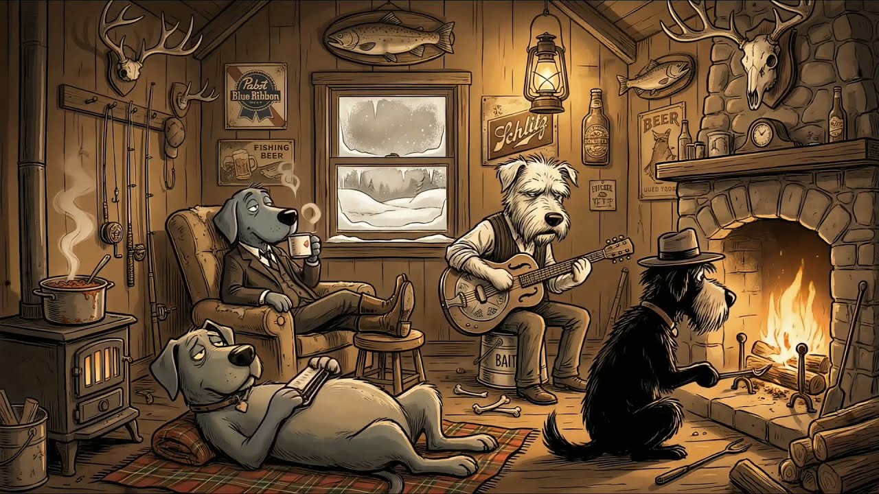 Electric Hill Blues – Soft Country Blues for Winter Focus & Calm