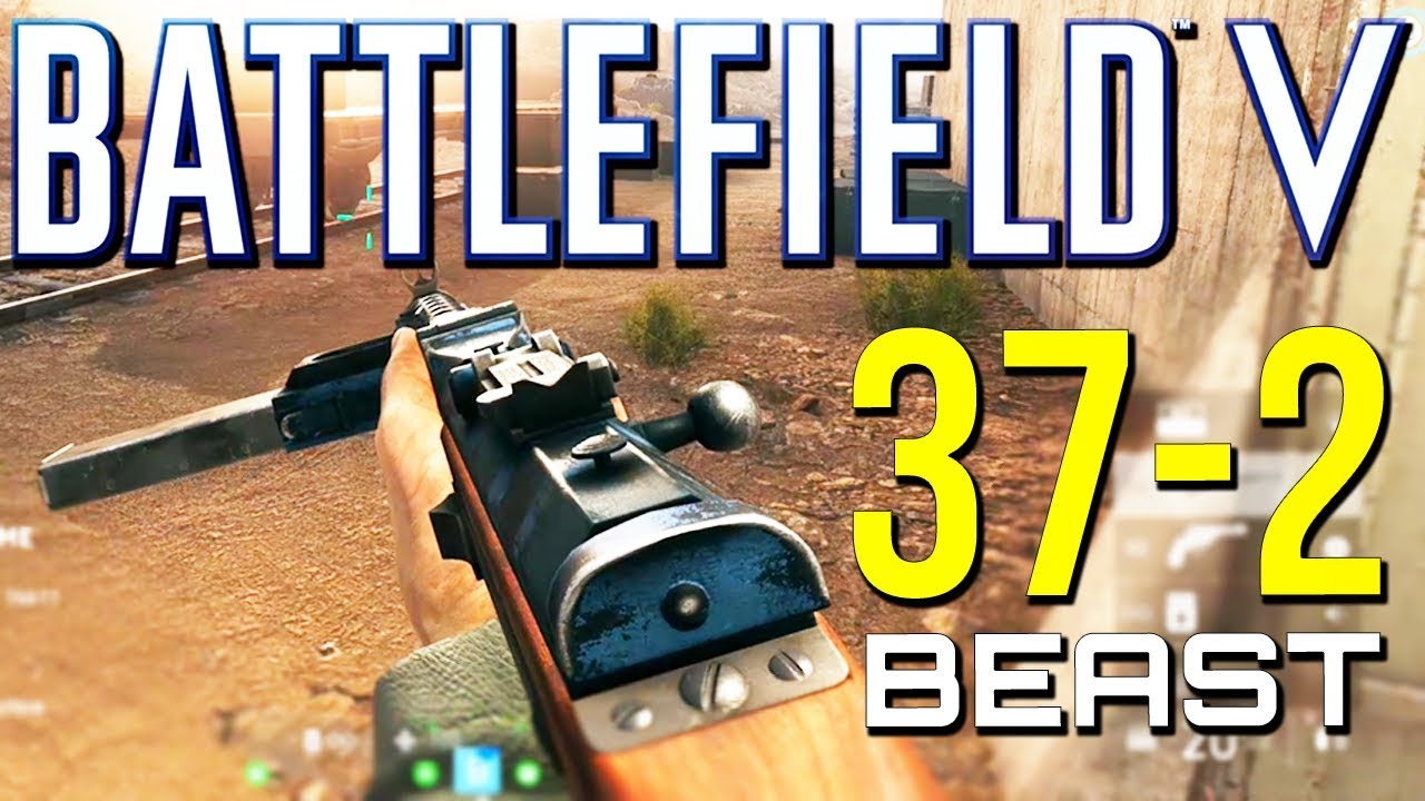 Battlefield 5: 37-2 MP34 is a Beast! (Battlefield V Multiplayer Gameplay)