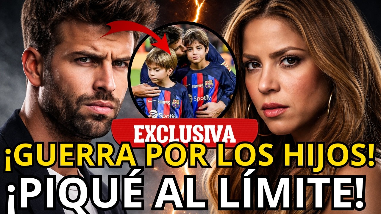 PIQUÉ AL LÍMITE: Clara estalla por los hijos y Shakira no piensa ceder (PARTE 2)