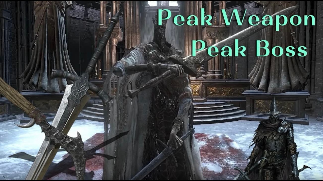 Pontiff Sulyvahn (Farron Greatsword, Hitless, NG+2)