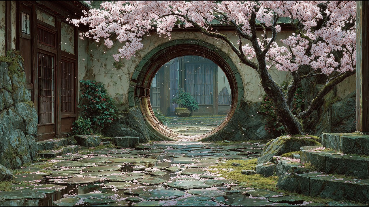 Peach Blossom After Rain 🌸🍃 | Peaceful Lo-Fi Beats for Study, Reading & Deep Focus