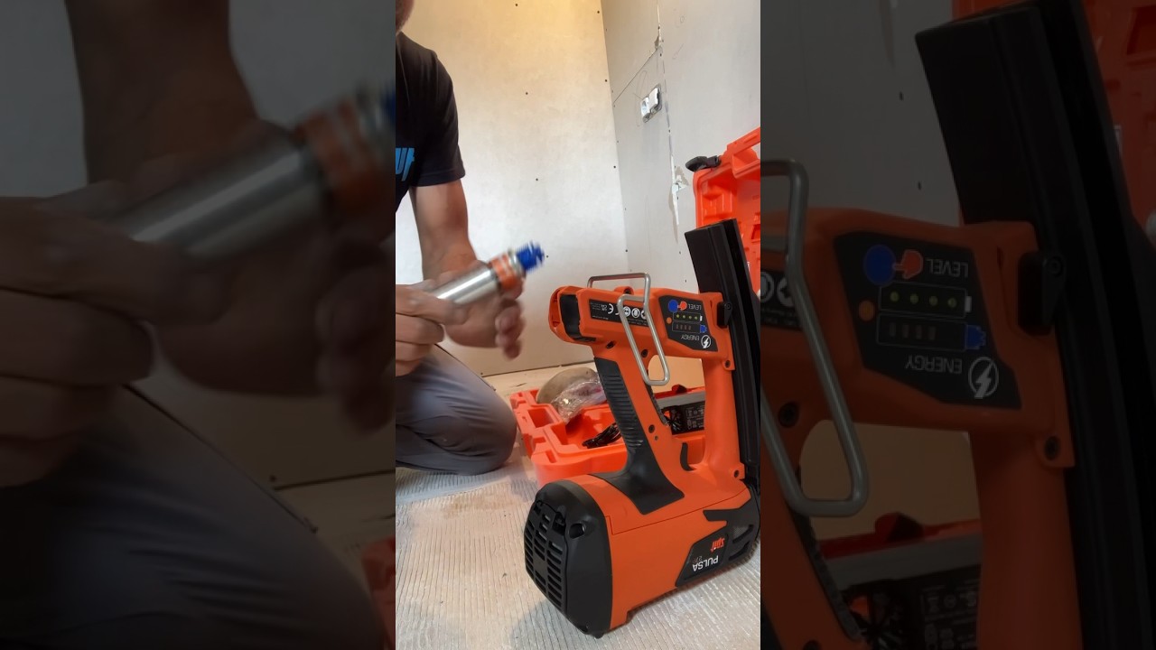 Clavadora Spit p27 #paslode #knauf #drywall #construction #pyl #drywalltools #techos