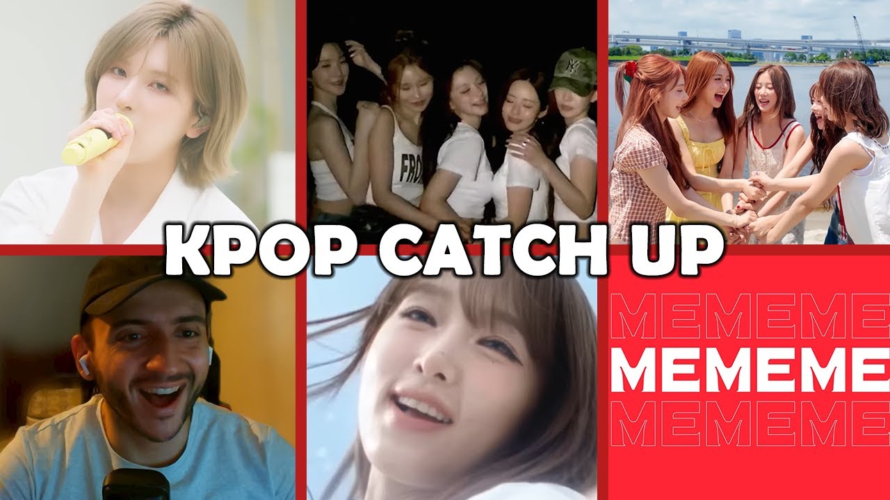 NMIXX, FROMIS_9, LE SSERAFIM, CHOI YENA & MEOVV | KPOP CATCH UP REACTION