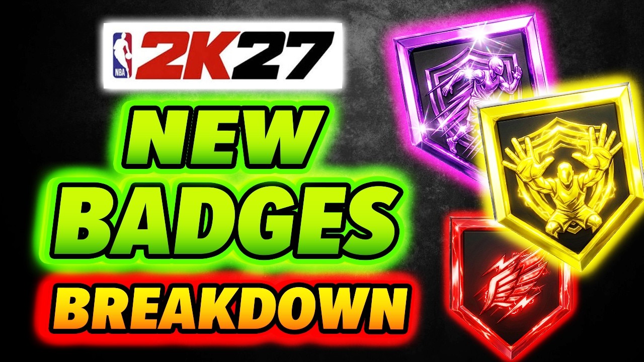 НОВЫЕ ЗНАЧКИ NBA 2K27 раскрыты &mdash; Полный разбор!