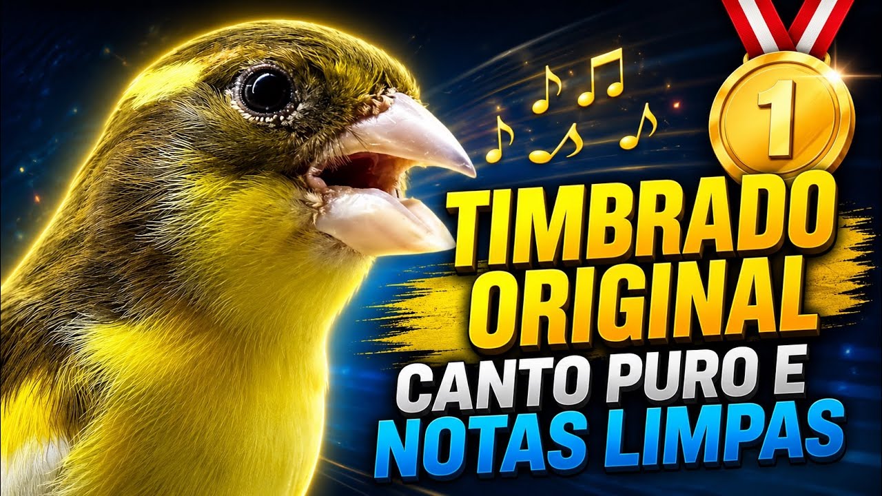 Canto PURO e LIMPO de TIMBRADO ORIGINAL para ENCARTE (9 Blocos de 10 min e 5 min descanso)