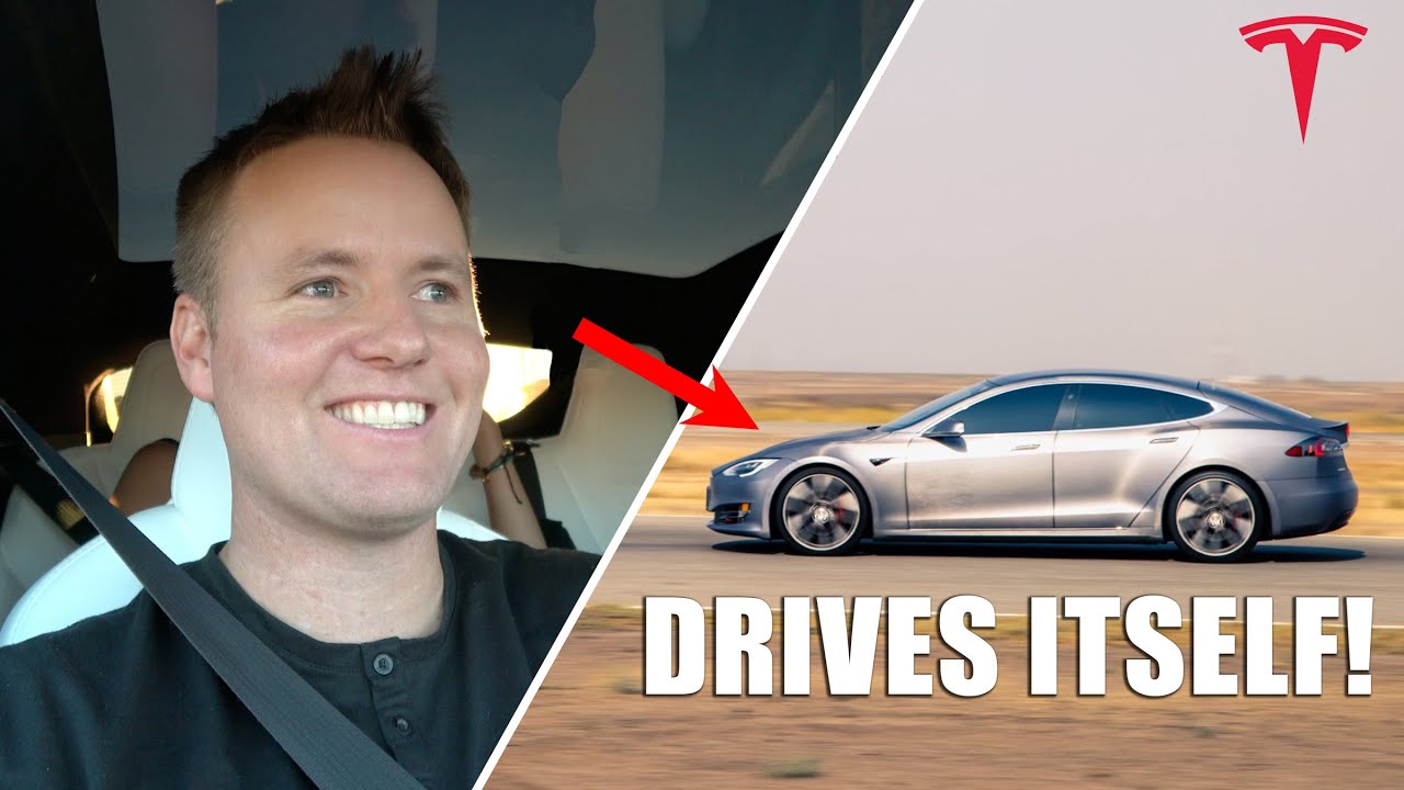 First Drive in Fully Autonomous Tesla!