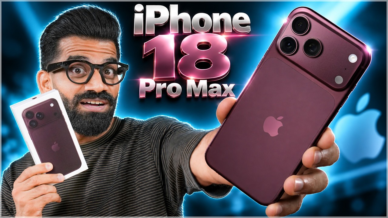 iPhone 18 Pro Max Unboxing & First Look - Game Changer!🔥🔥🔥