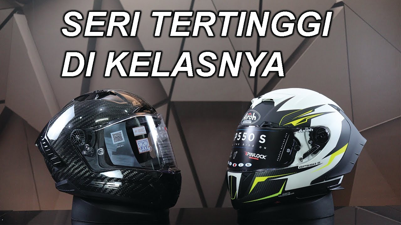 KOMPARASI HELM RACE : LS2 THUNDER VS AIROH GP 550S