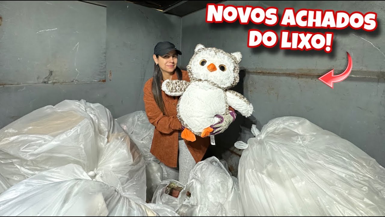 LIXO DAS LOJAS! NOVOS ACHADOS DO LIXO DOS ESTADOS UNIDOS!