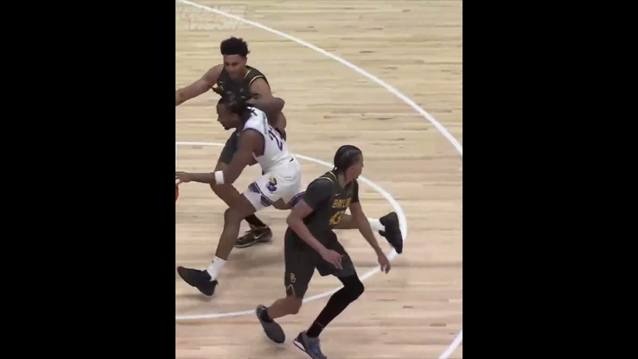 Darryn Peterson 26 points tonight vs Baylor (frankie)