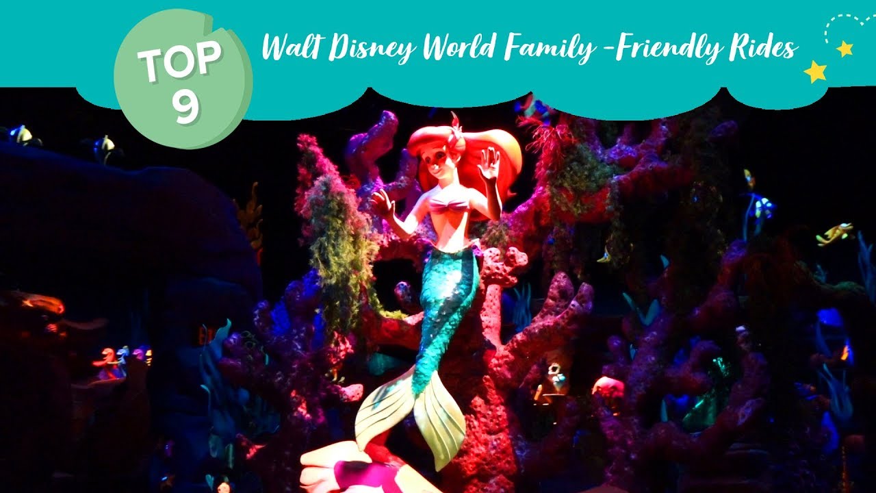 Top 9 Family-Friendly Rides at Walt Disney World!