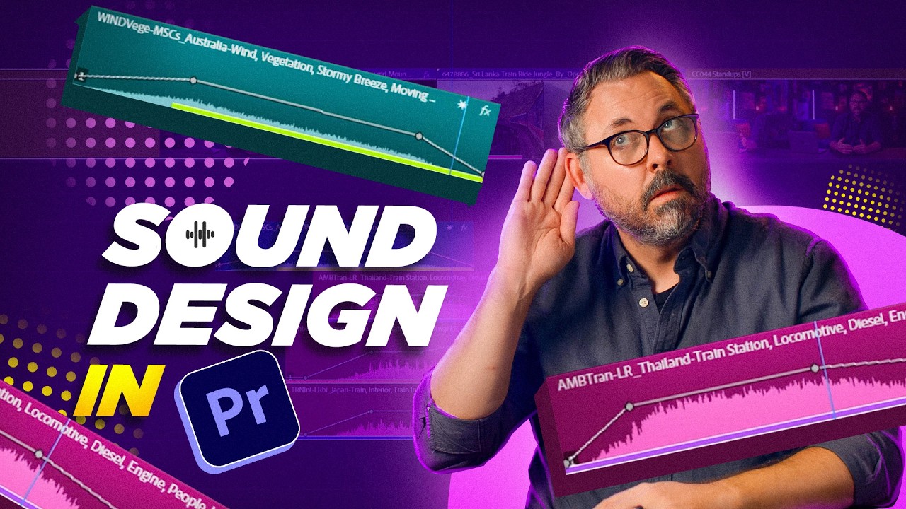 Улучшите свой звуковой дизайн за пять минут с помощью Premiere Pro | @filmriot x Adobe Video