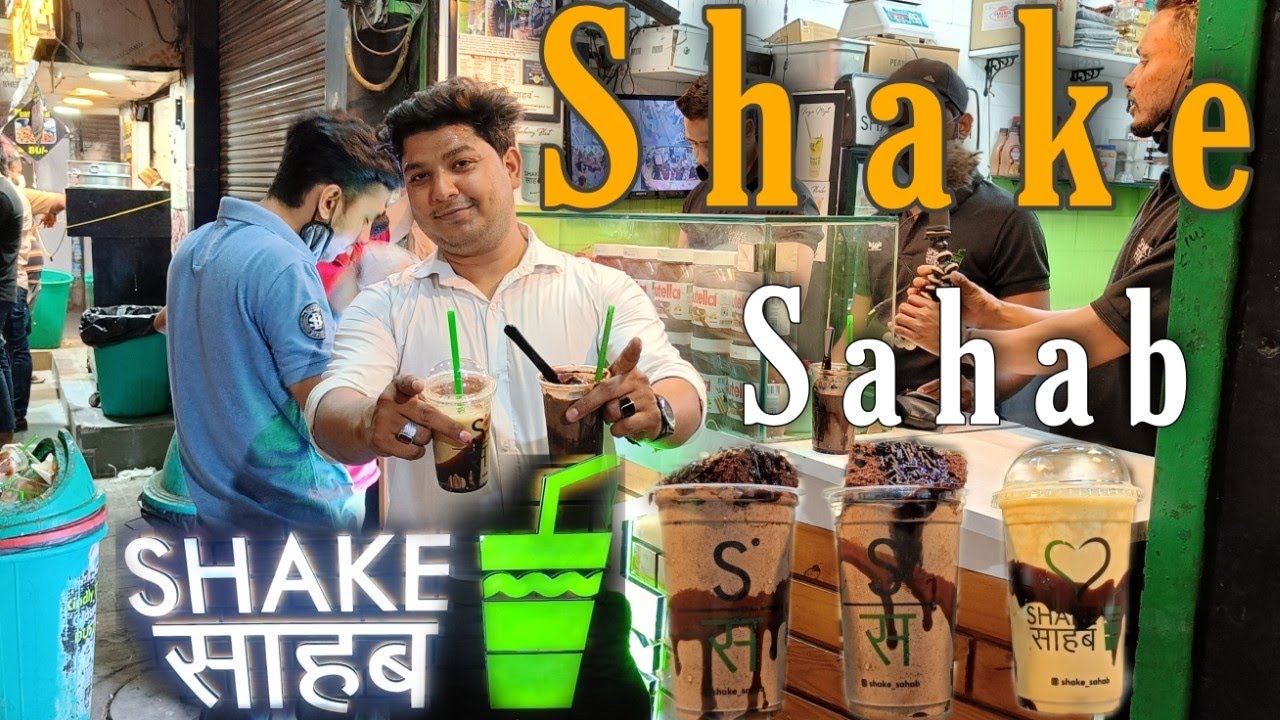 BEST SHAKES MOCKTAILS IN DELHI | DELHI STREET FOOD| SHAKE SAHAB