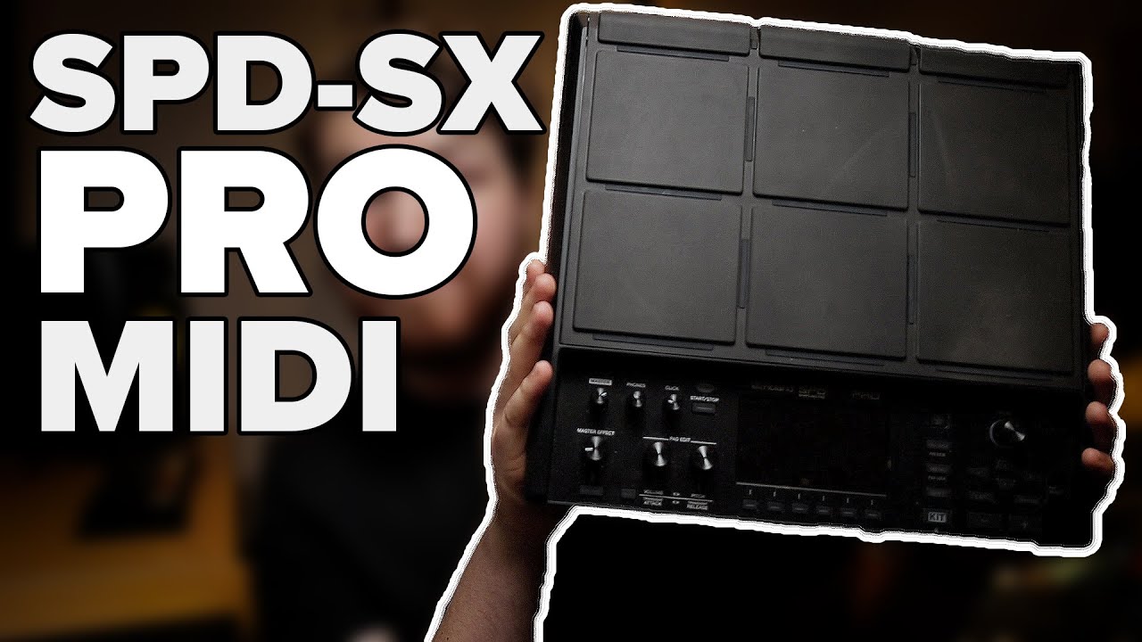 Setting up the SPD-SX PRO with MIDI