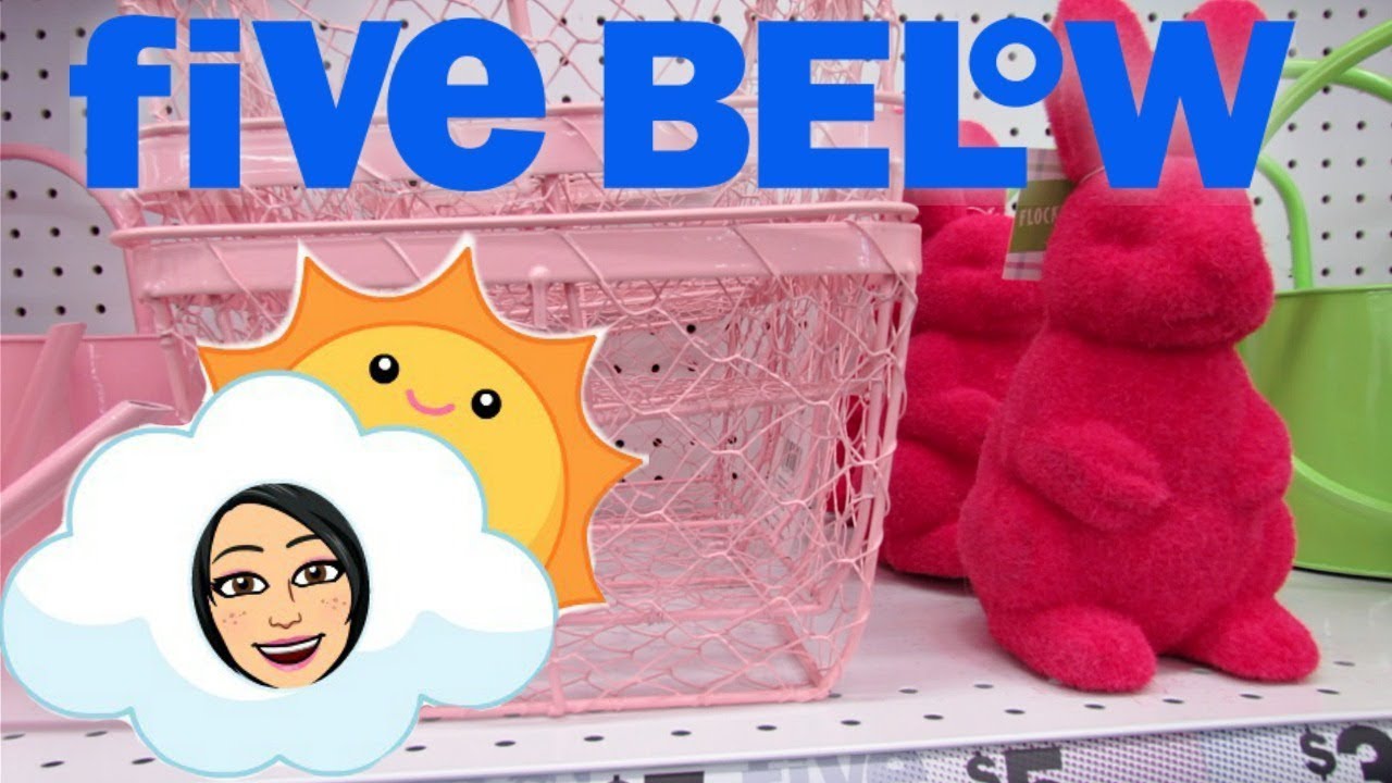 FIVE BELOW *EASTER* SHOPPING!!! EVERYTHING IS NEW!!!