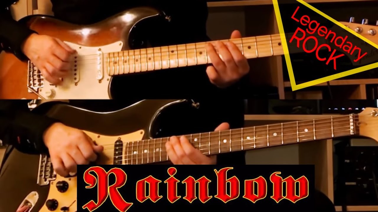 🔴 RAINBOW - Gates of Babylon. Кавер на гитаре от Vladi Lunev