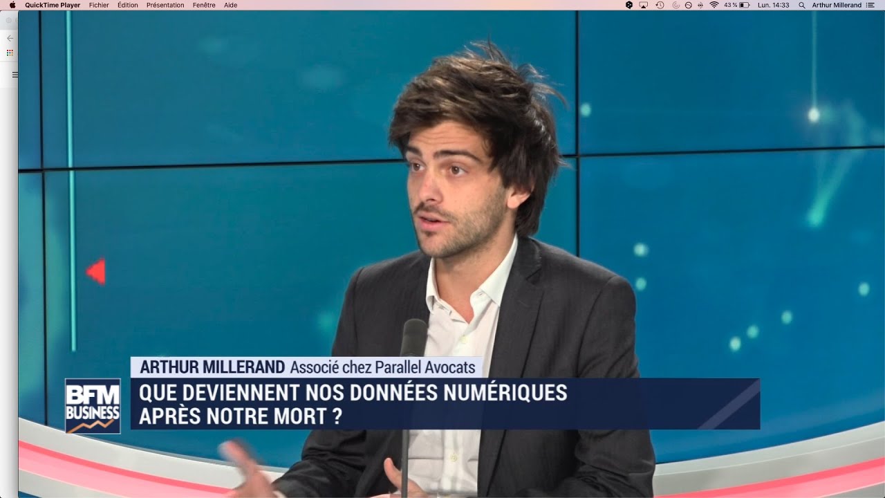 Mort, Données personnelles et Numérique - Interview Arthur Millerand (Parallel Avocats)