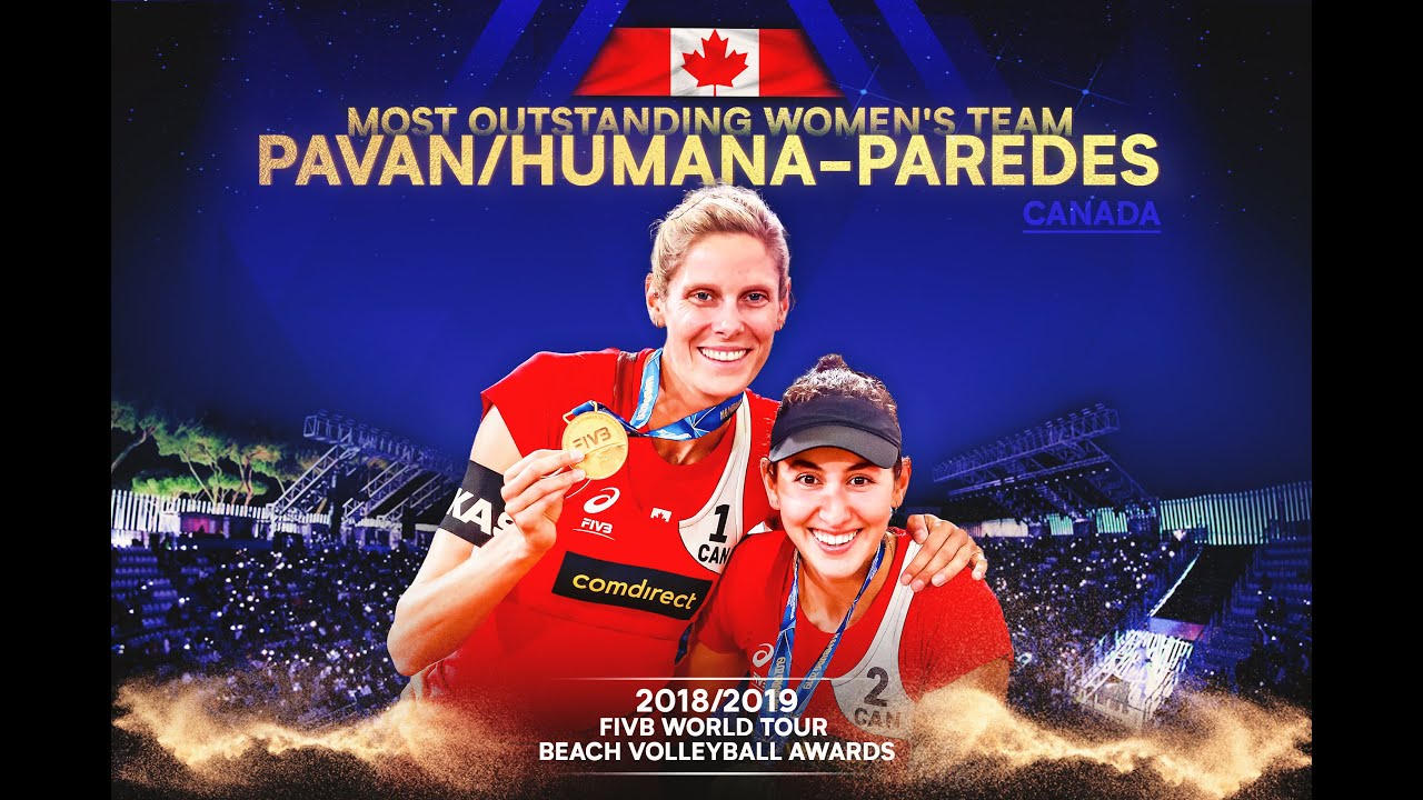 Pavan/Melissa -  Most Outstanding Women's Team | FIVB World Tour Beach Volleyball Awards 2018/19