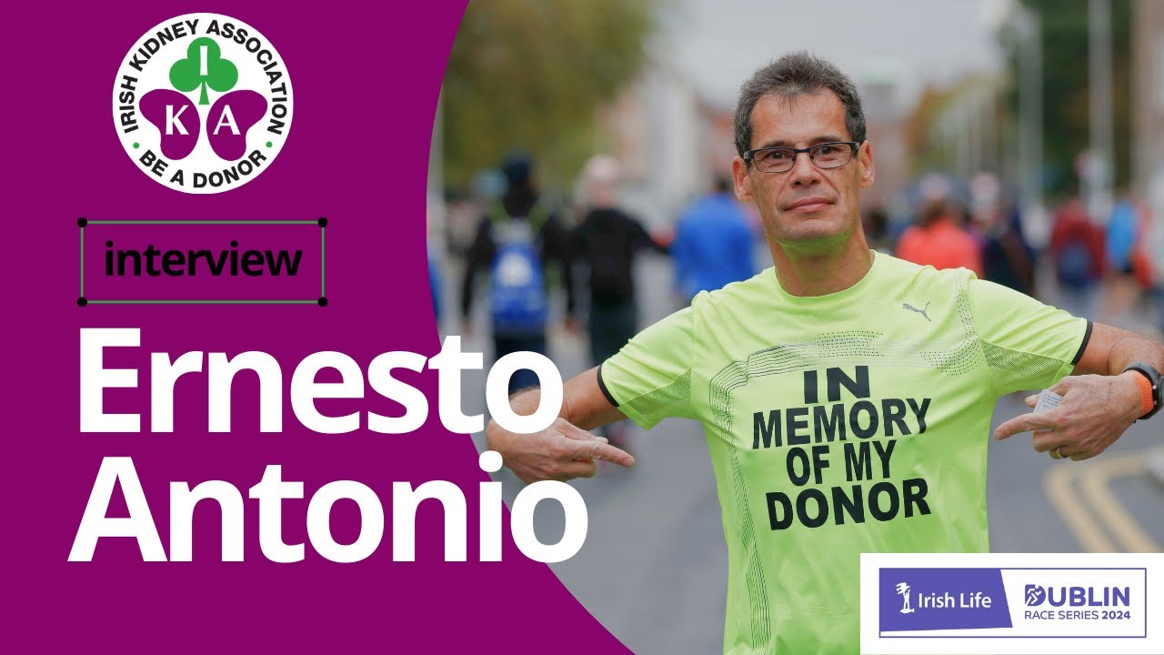 25-Year Heart Transplant Celebration at the Dublin Marathon for the Irish Kidney Association