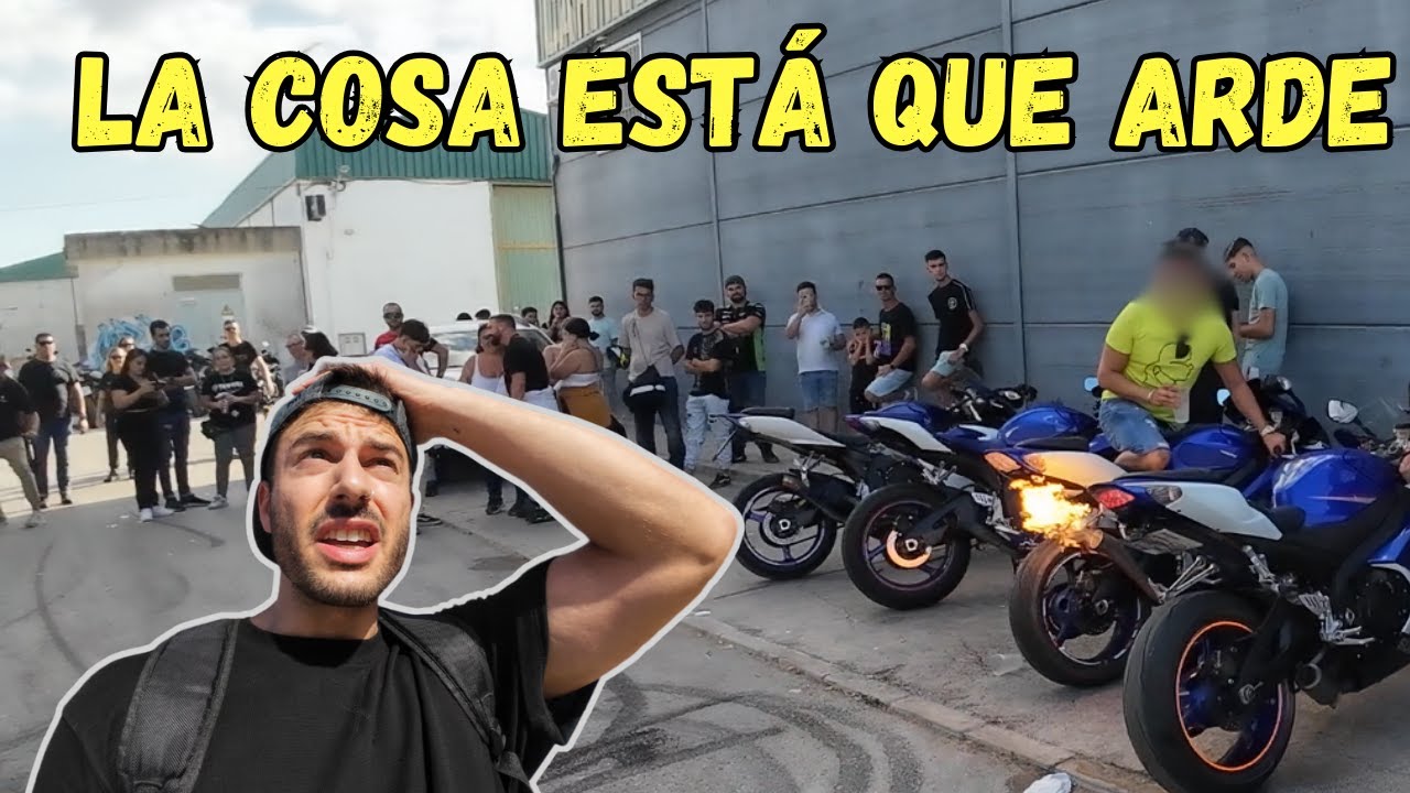 MOTOS COCHES y AVIONES | ASÍ VIVIMOS la PRIMERA CONCENTRACIÓN MOTERA de los PALACIOS  🔥🔥