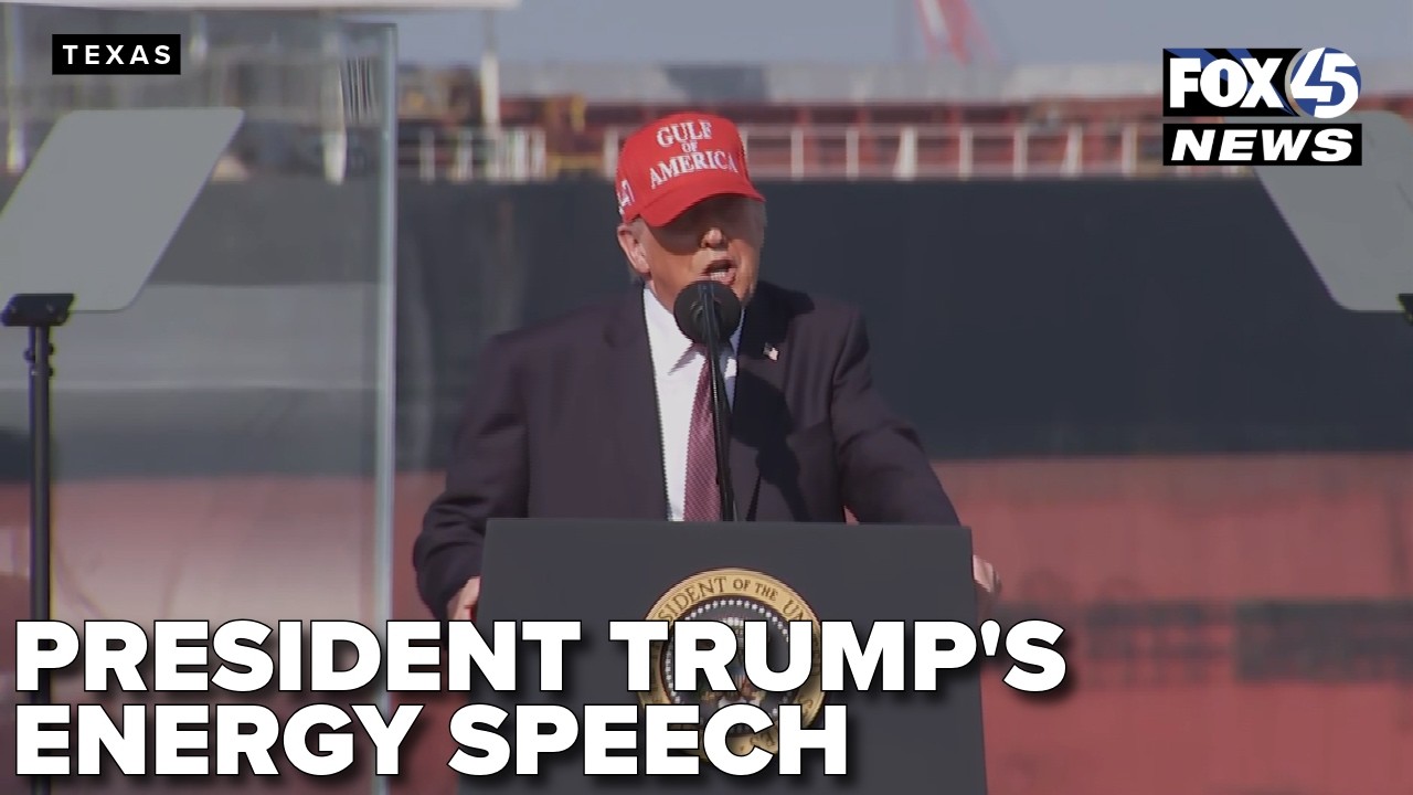 President Trump’s speech on energy