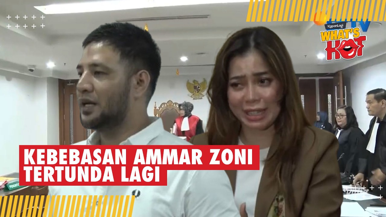 Saksi Kunci Mangkir, Ammar Zoni Harus Rela Kebebasannya Tertunda #ammarzoni