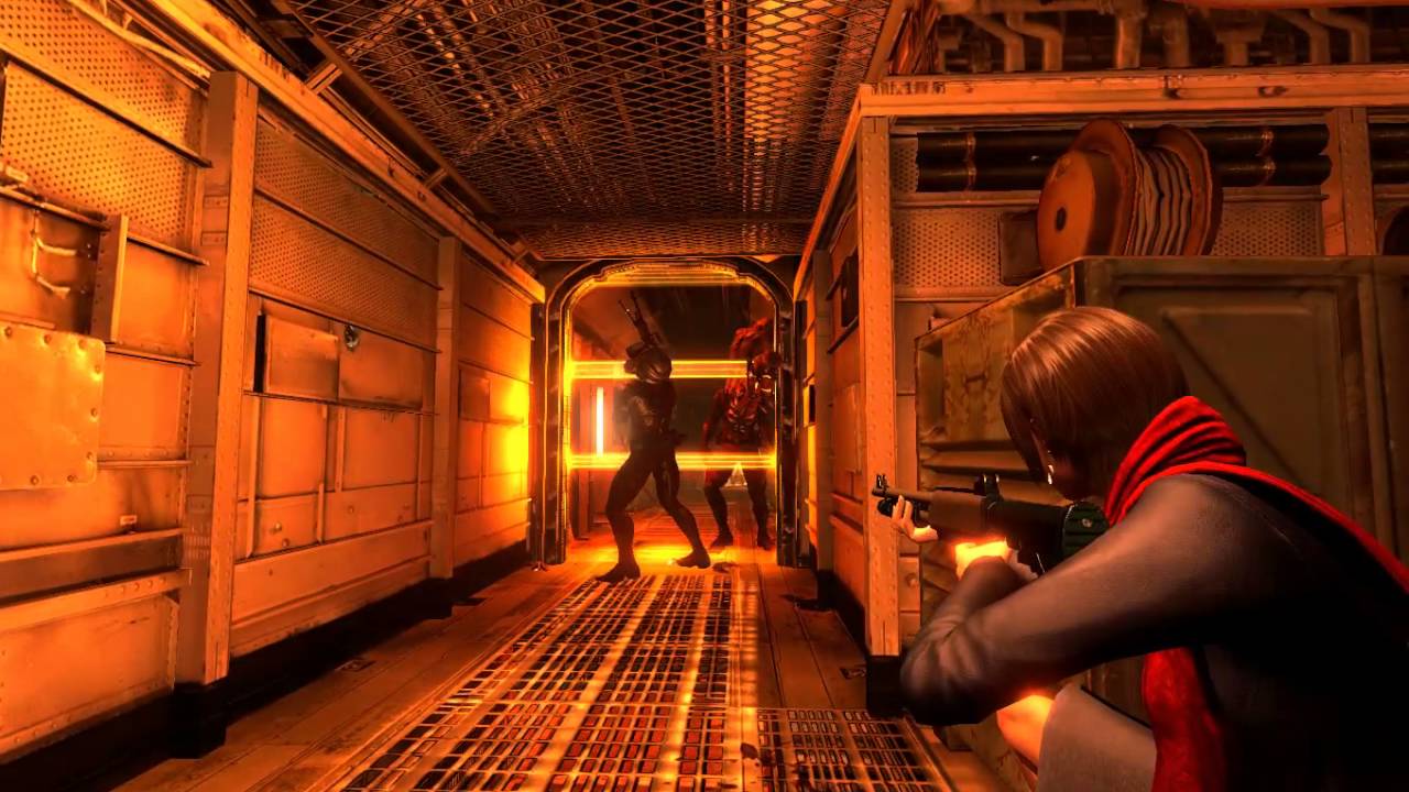 Resident evil 6 Model and melee Swapped Playthough Part 1 (Carla Replace's Ada)