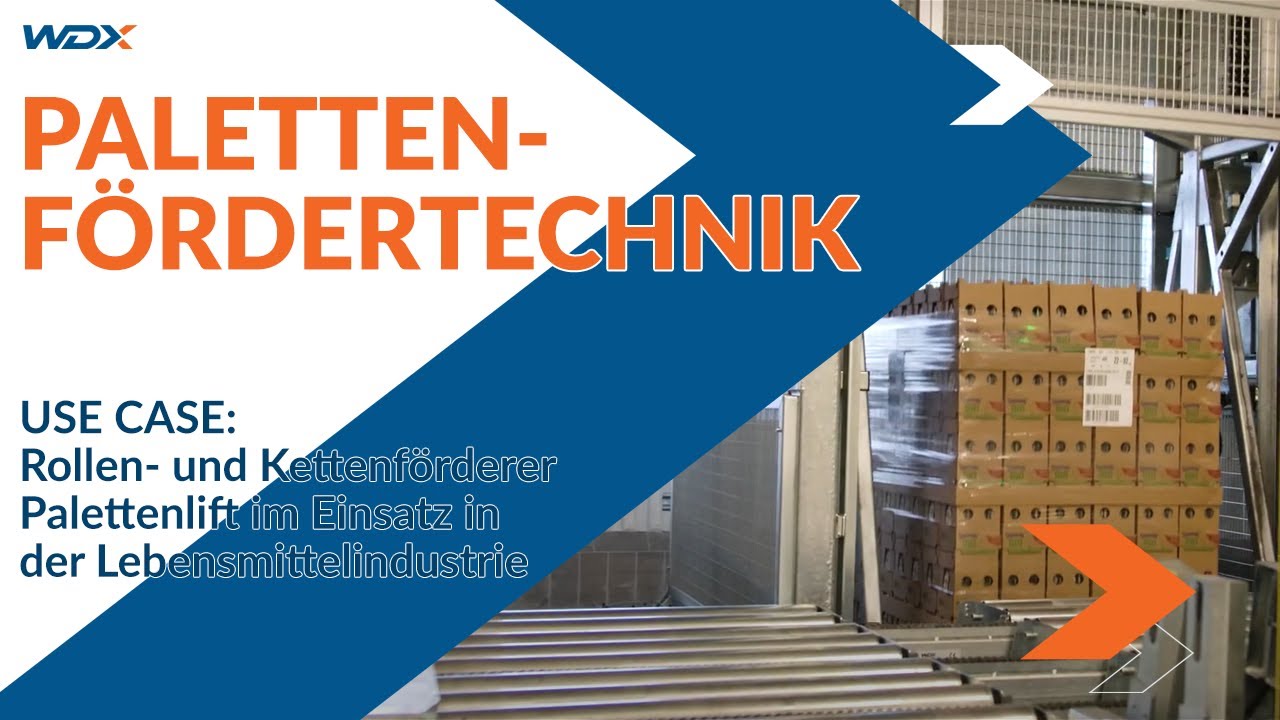 Palettenf&ouml;rdertechnik von WDX