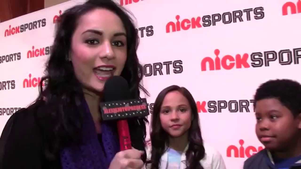 VIPAccessEXCLUSIVE: Breanna Yde & Benjamin Flores Jr Interview - NickSports Little Ballers Screening