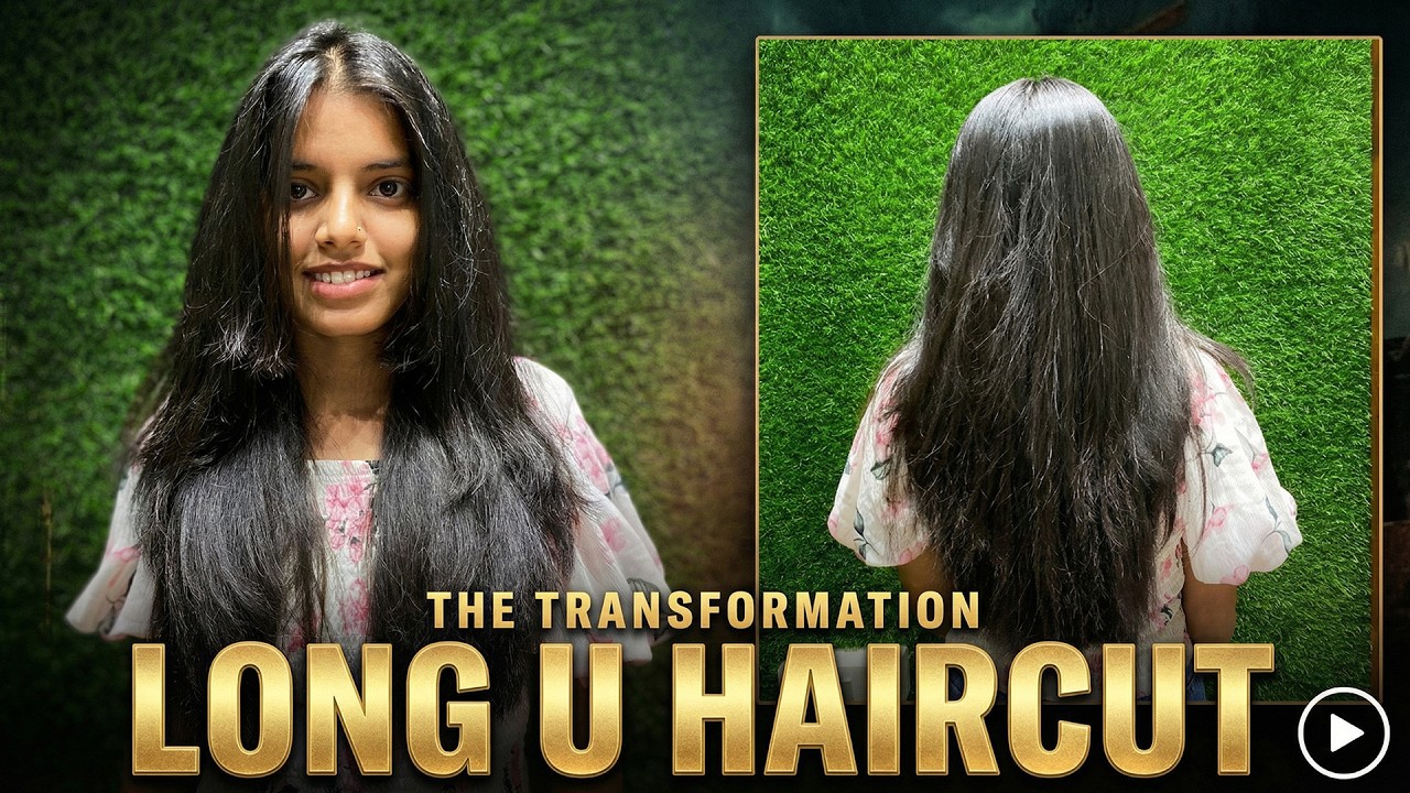 She Didn’t Expect This Long U Haircut Transformation 😍✂️ | Pineapple Unisex Salon