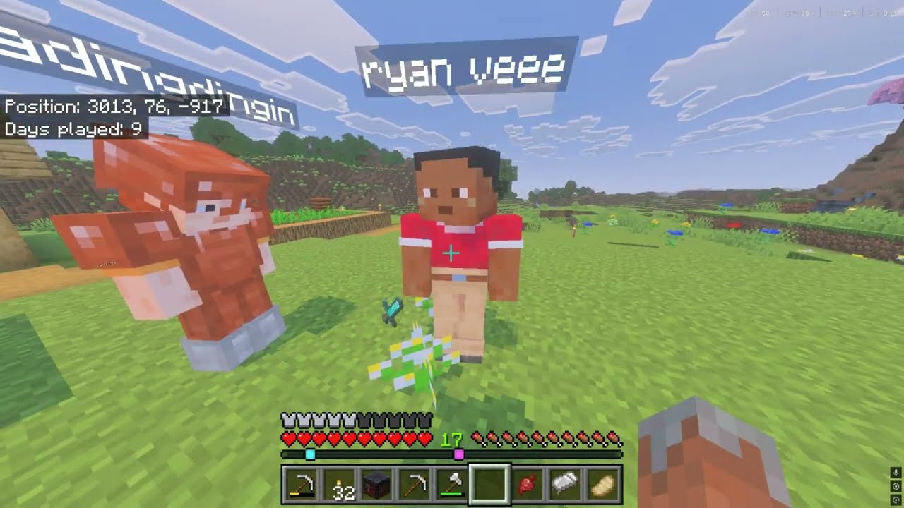 Minecraft the Burning Village Mystery