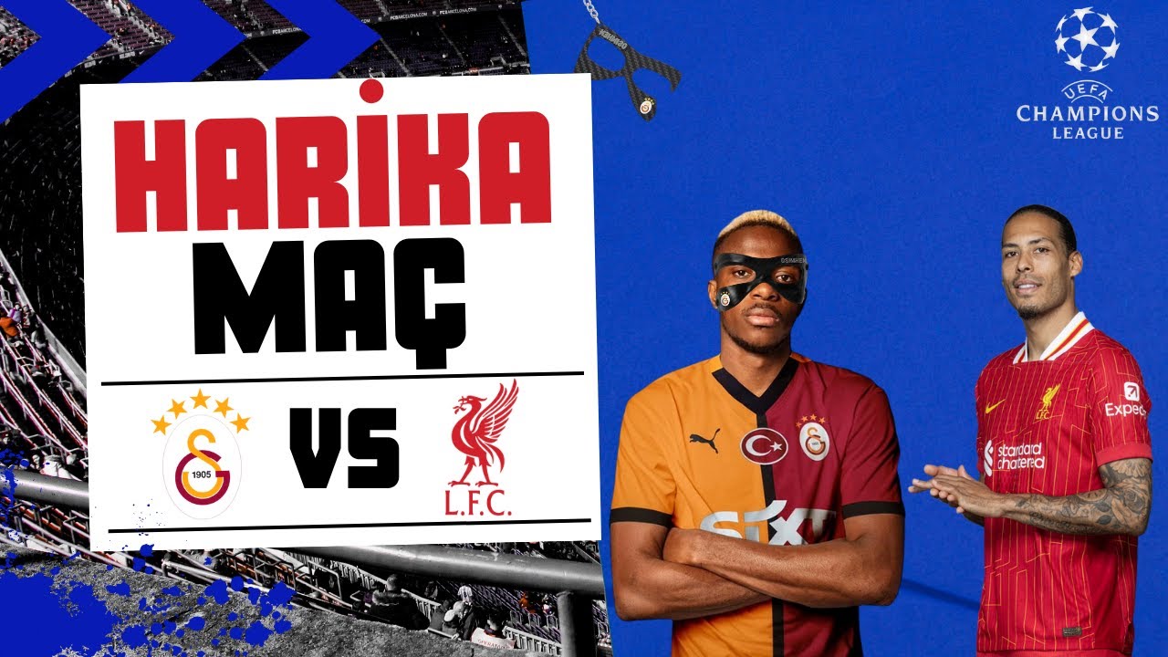Galatasaray - Liverpool Maçı !! | Bol Gollü Maç !! | Şampiyonlar Liği Maçı |  #galatasaray #osimhen 