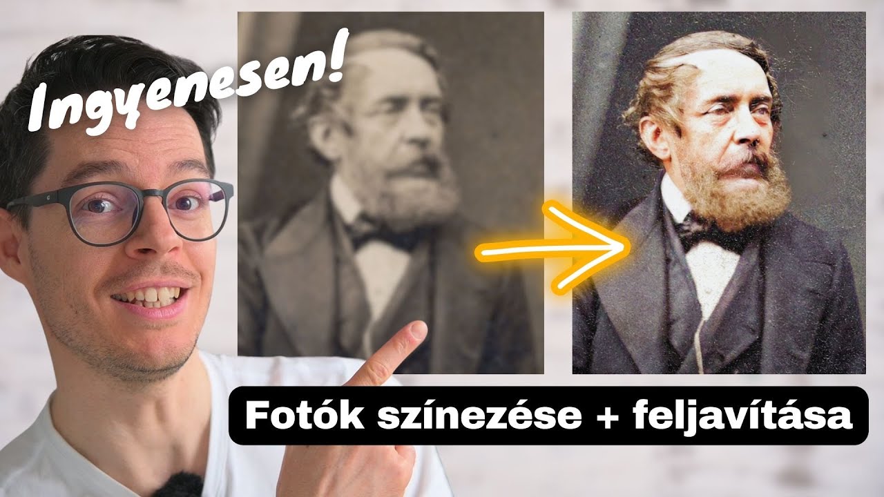 Régi fényképek helyreállítása és kiszínezése: segít a mesterséges intelligencia!