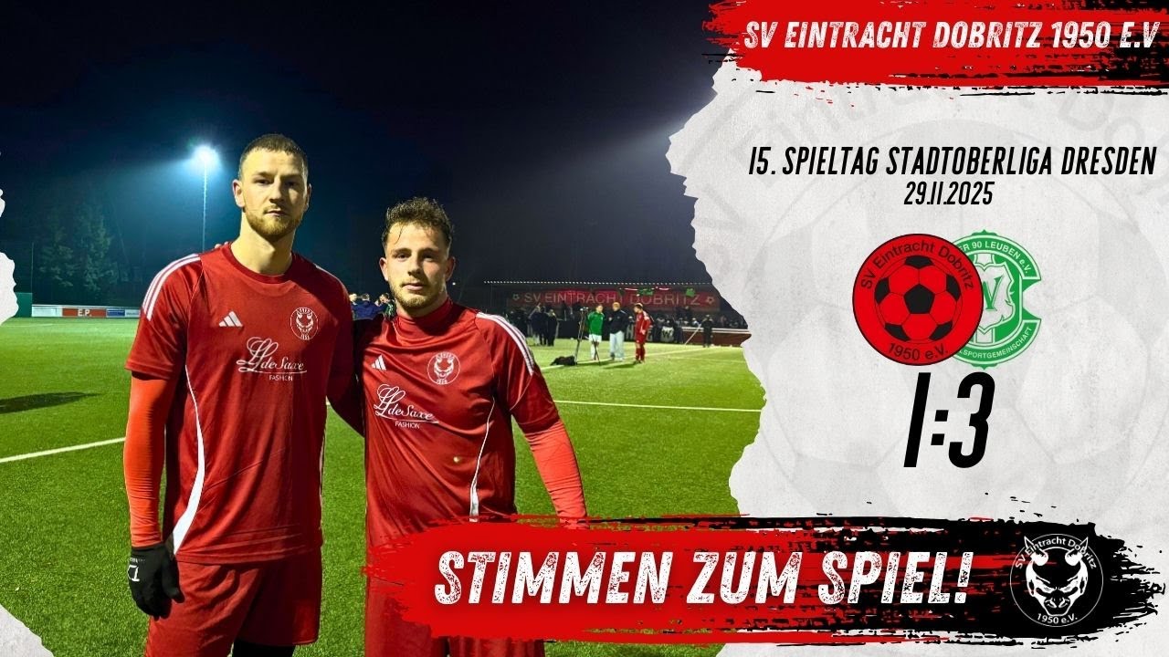 Stimmen zum 15.Spieltag vs. Wacker Leuben - 29.11.2025