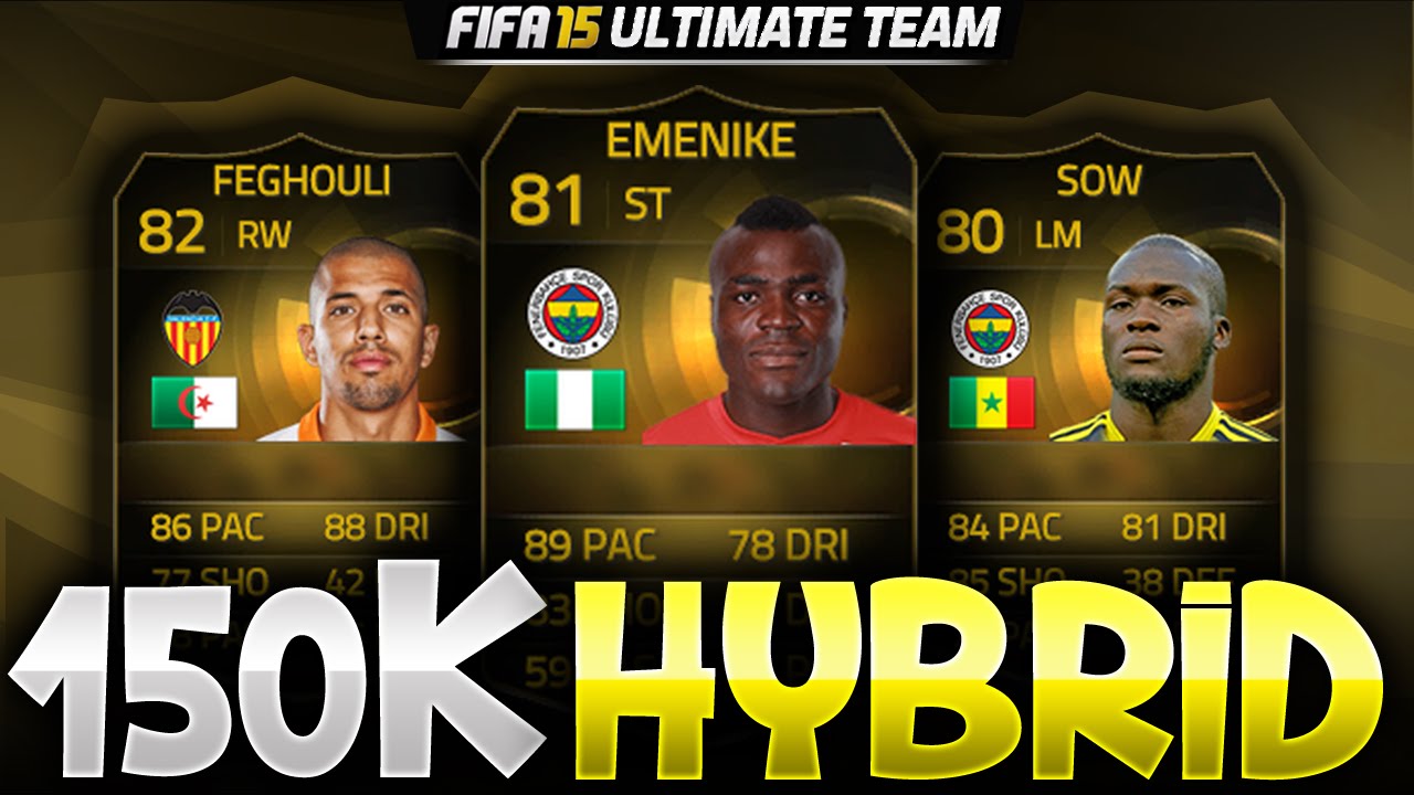 FIFA 15 ULTIMATE TEAM - LIGA BBVA + SUPER LIGA 150K HYBRID SQUAD BUILDER - FIFA 15